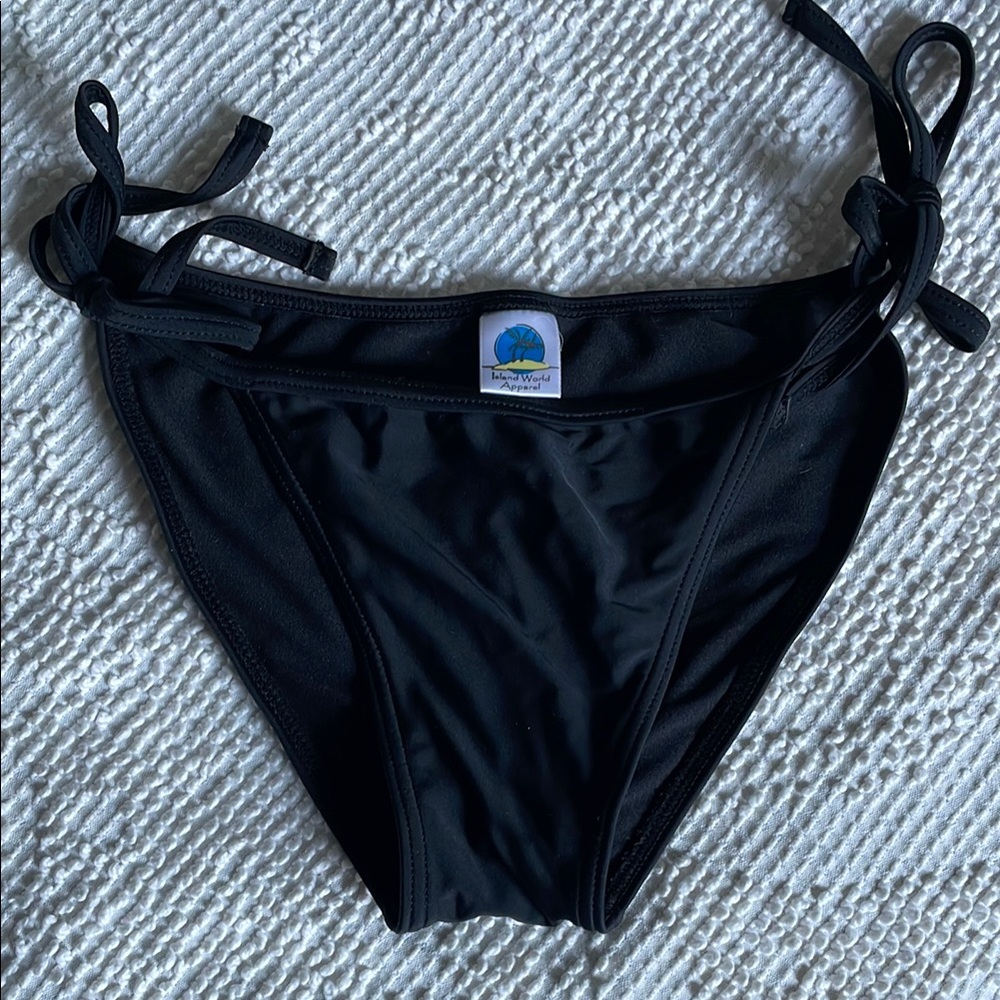 Women's Black Swim Bottom